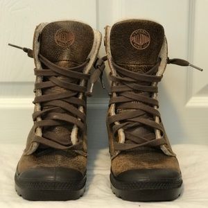 Palladium winter combat boots
